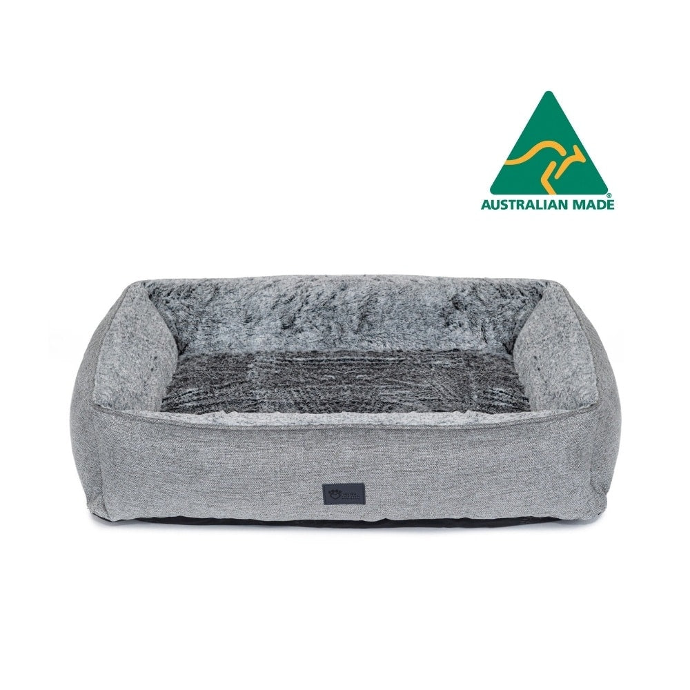Superior Pet Goods Ortho Dog Lounger Artic Faux Fur