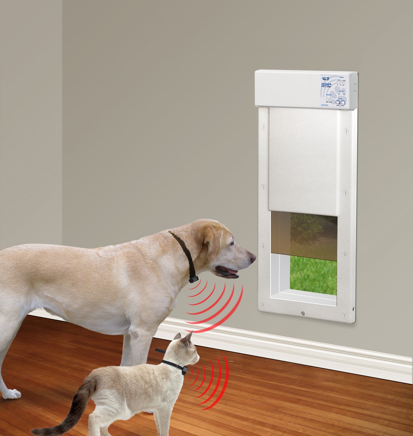 High Tech Automated Pet Door - MEDIUM Non-WiFi