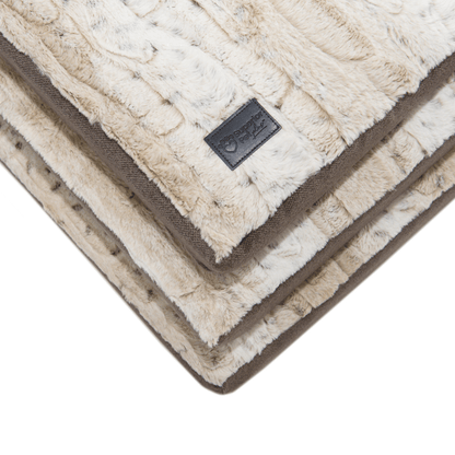 Superior Pet Goods Ortho Dog Mat Water Resistant Light Brindle Faux Fur