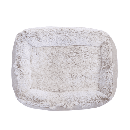 Superior Pet Goods Ortho Dog Lounger Aspen Faux Fur