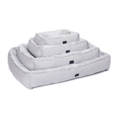 Superior Pet Goods Ortho Dog Lounger Aspen Faux Fur