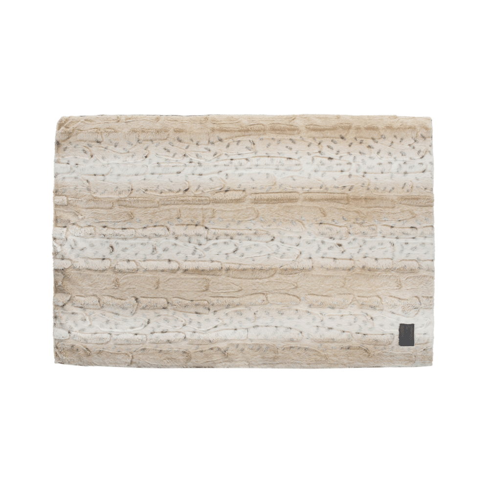 Superior Pet Goods Ortho Dog Mat Water Resistant Light Brindle Faux Fur