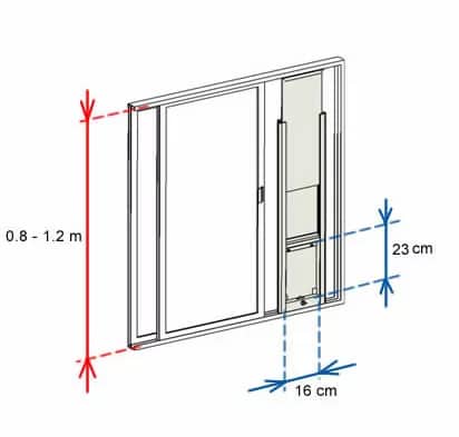 Cat Window Insert