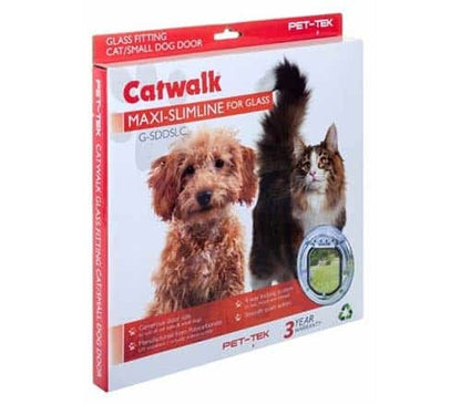 Pet-Tek Catwalk Cat &amp; Small Dog Door
