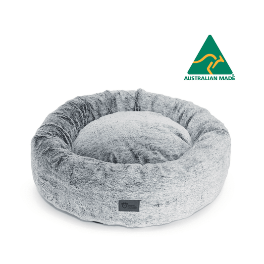 Superior Pet Goods Harley Dog Bed Artic Faux Fur