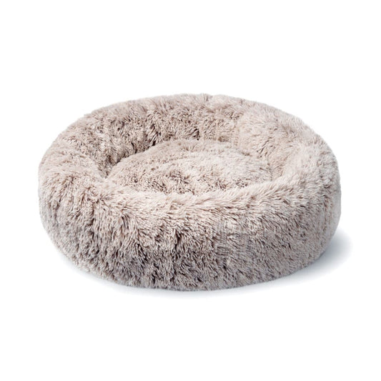 Superior Pet Goods Curl Up Cloud Calming Dog Bed Sable