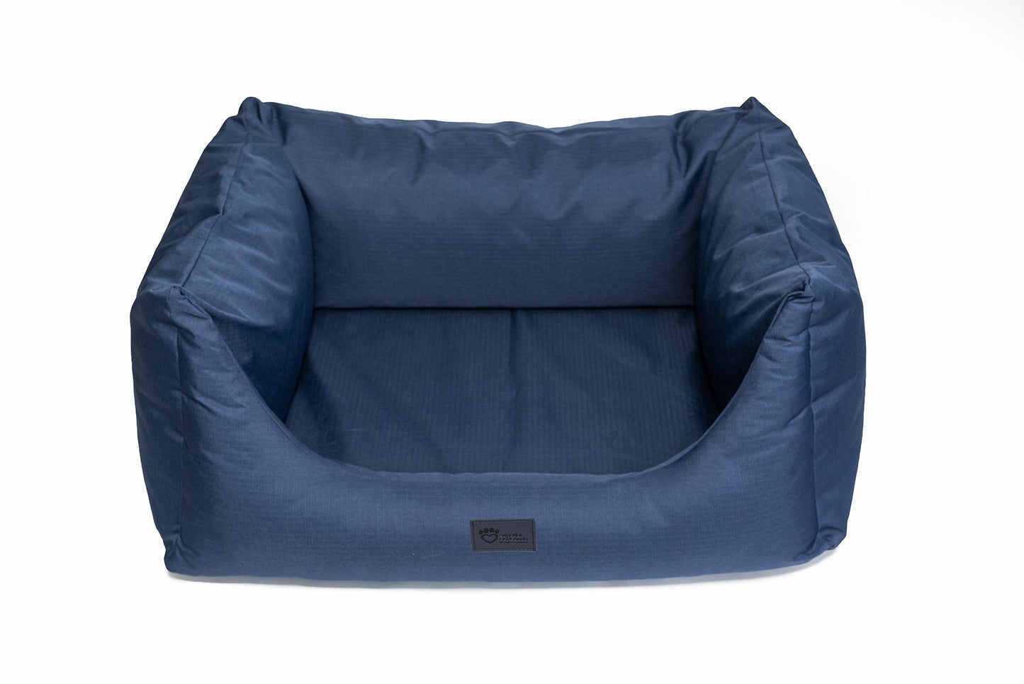 Superior Pet Goods High Side Hideout Ortho Dog Bed Bondi Blue