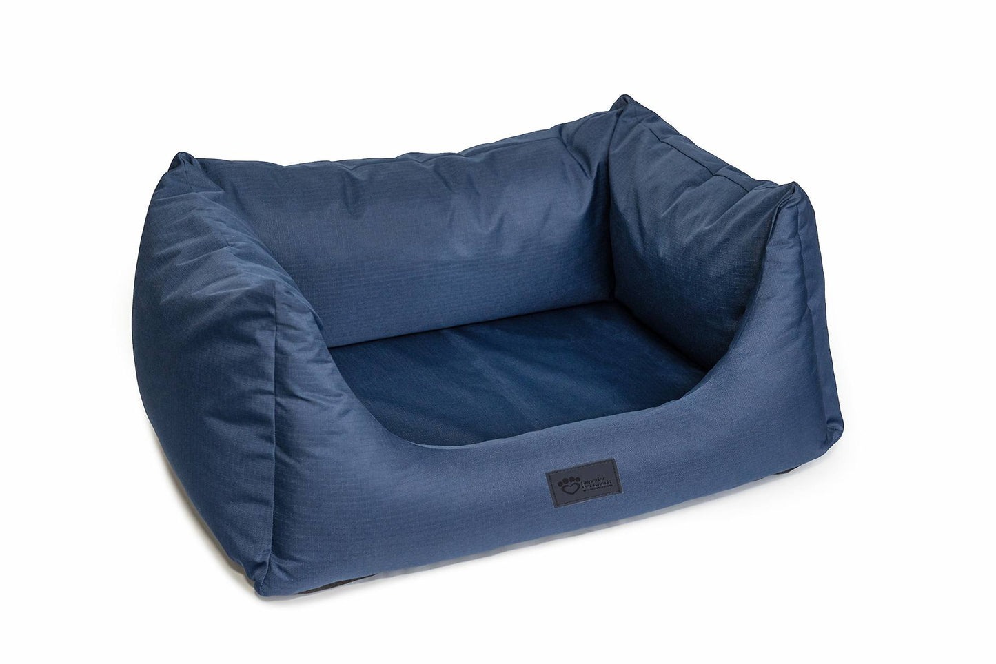 Superior Pet Goods High Side Hideout Ortho Dog Bed Bondi Blue