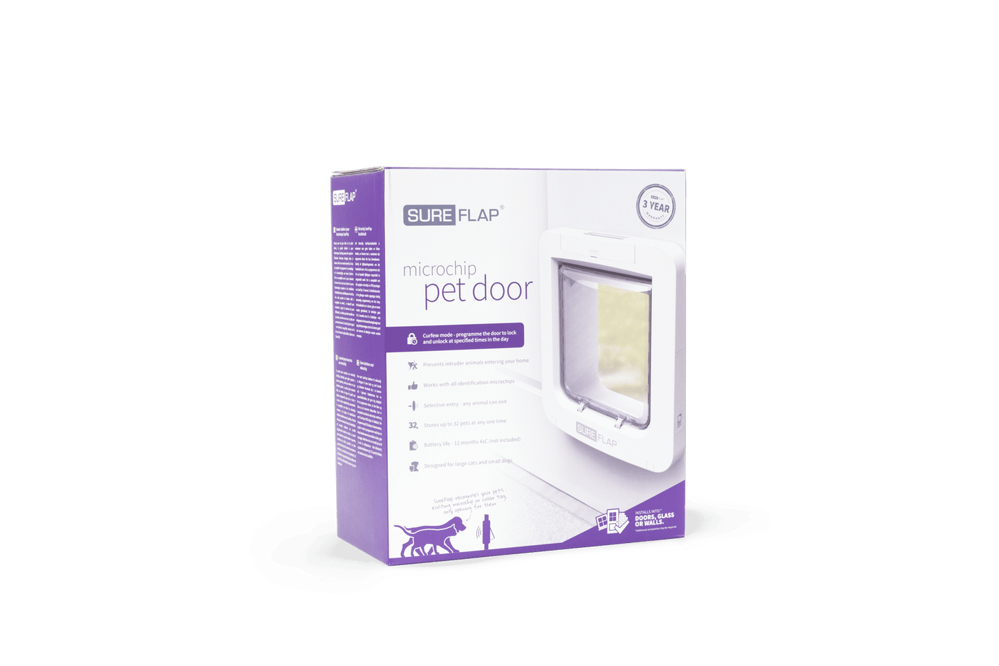 SureFlap Microchip Pet Door For Larger Cats &amp; Small Dogs