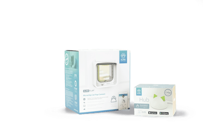 SureFlap Microchip CAT Door Connect + Hub SET – App Controlled Microchip Technology