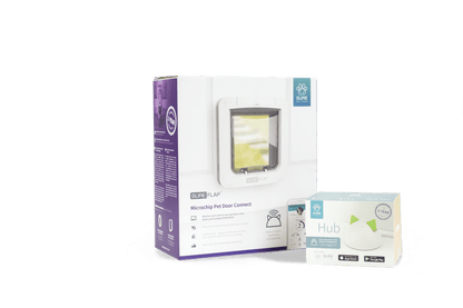 SureFlap Microchip Pet Door Connect + Hub SET -  App Controlled Microchip Technology