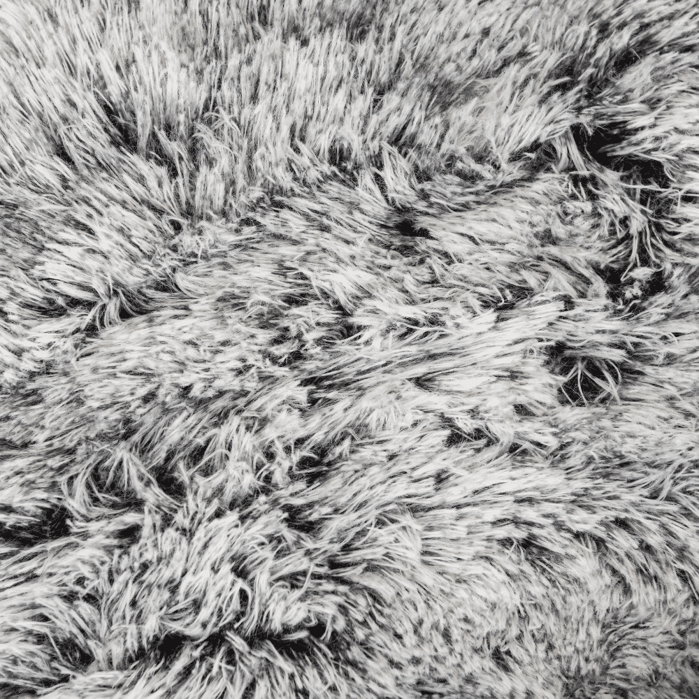 Superior Pet Goods Curl Up Cloud Calming Dog Bed Dove Grey