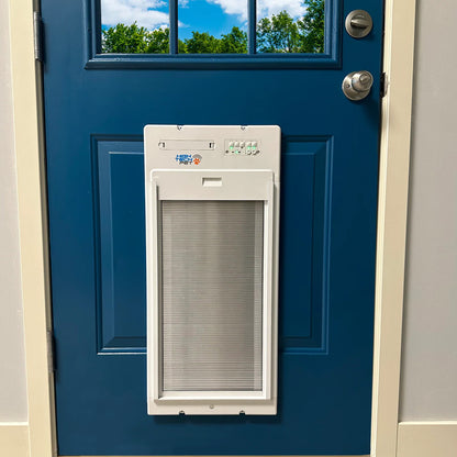 High Tech Roll Up Automated Pet Door - Large WiFi Control
