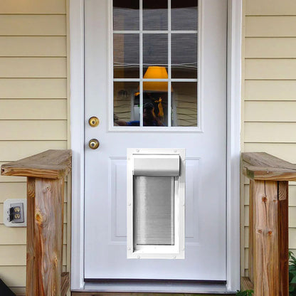 High Tech Roll Up Automated Pet Door - Large WiFi Control