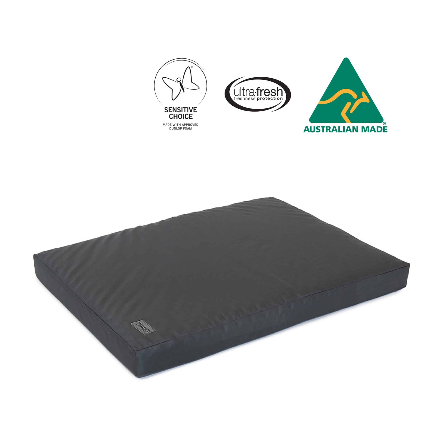 Superior Pet Goods Ortho Dog Mat Ripstop Jungle Grey