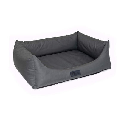 Superior Pet Goods High Side Hideout Ortho Dog Bed Jungle Grey