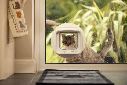 SureFlap Dual Scan Microchip Cat Door - Reads Both Entry &amp; Exit