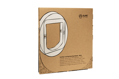 Sureflap Glass Mount Adaptor - Small Size For Microchip Cat Door / Dual Scan