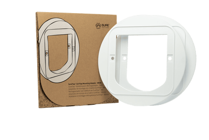 Sureflap Glass Mount Adaptor - Small Size For Microchip Cat Door / Dual Scan