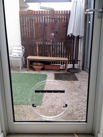 Transcat Small To Medium Dog Door - Clear