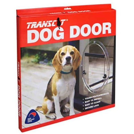 Transcat Small To Medium Dog Door - Clear