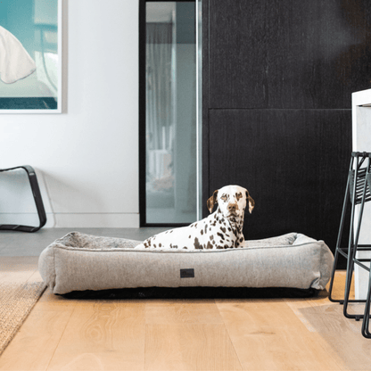 Superior Pet Goods Ortho Dog Lounger Artic Faux Fur