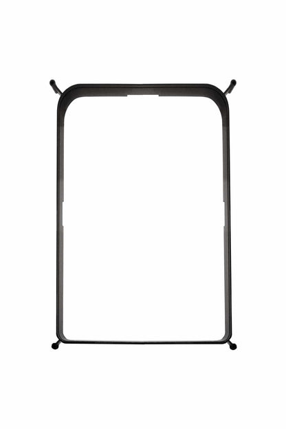 Aussie Pet Doors APD Medium Rectangular Dog Door To Suit Glass, Screen and Timber Door Installation - Black