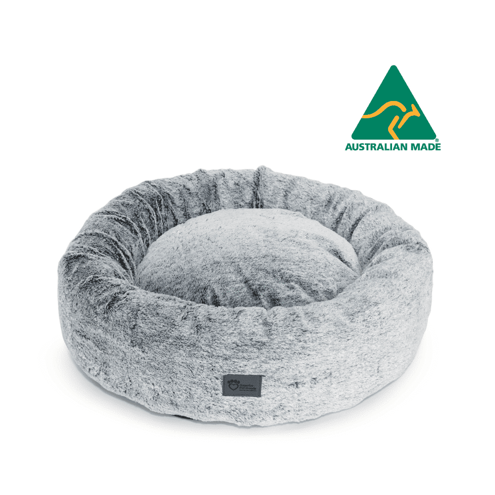 Superior Pet Goods Harley Dog Bed Artic Faux Fur