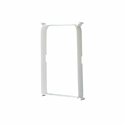 Aussie Pet Doors APD Medium Rectangular Dog Door To Suit Glass, Screen and Timber Door Installation - White
