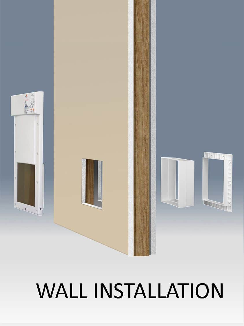 High Tech Automated Pet Door – MEDIUM WiFi Control