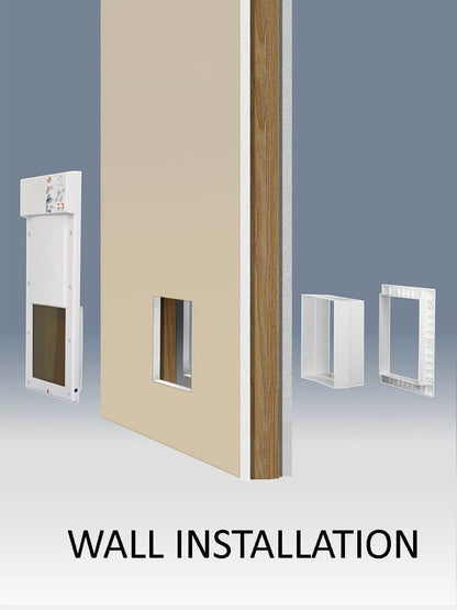 High Tech Automated Pet Door - LARGE Non-WiFi