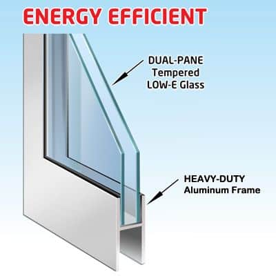 High Tech Automated Pet Door – LARGE Patio Door WiFi Control