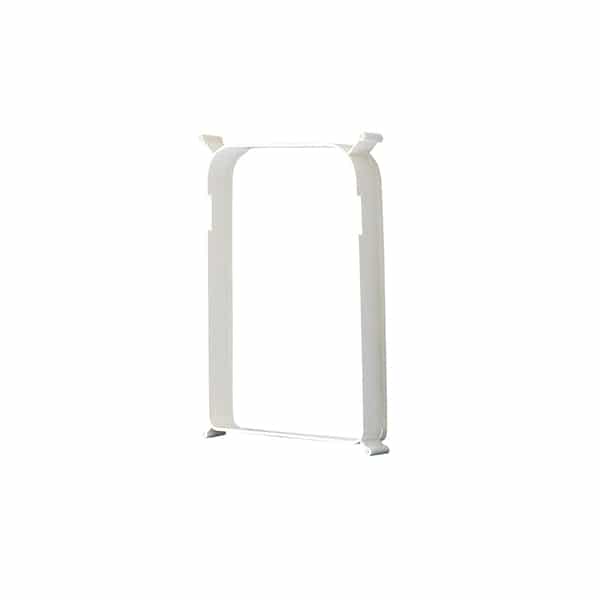 Aussie Pet Doors APD Small Rectangle Cat &amp; Dog Door For Glass, Screen and Timber Door Installation - White