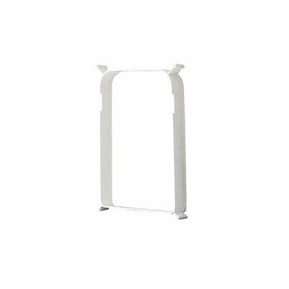 Aussie Pet Doors APD Small Rectangle Cat &amp; Dog Door For Glass, Screen and Timber Door Installation - White