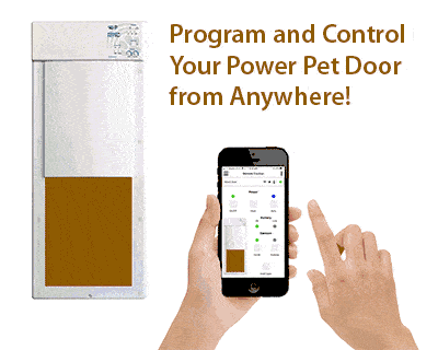 High Tech Automated Pet Door – MEDIUM WiFi Control