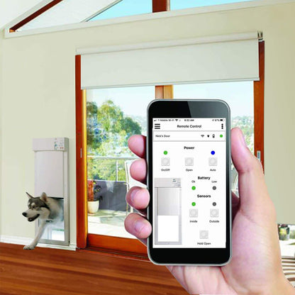 High Tech Automated Pet Door – MEDIUM WiFi Control